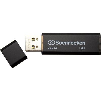 Soennecken 71617 Clé USB - 16GB - USB 3.0 - USB-A - Publicité Soennecken 71617 Clé USB - 16GB - USB 3.0 - USB-A - Publicité