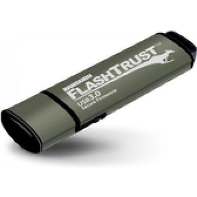 Kanguru FlashTrust USB 3.0 16 Go - 16 Go - USB type A - 3.2 Gen 1 (3.1 Gen 1) - 23 (16 Go, USB-A), Clé USB, Gris - Publicité Kanguru FlashTrust USB 3.0 16 Go - 16 Go - USB type A - 3.2 Gen 1 (3.1 Gen 1) - 23 (16 Go, USB-A), Clé USB, Gris - Publicité