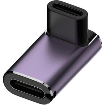 PowerGuard USB-C 90-degree Angle Connector Up/Down USB4 40 Gbit/s 240W, Adaptateur USB, Gris, Noir - Publicité PowerGuard USB-C 90-degree Angle Connector Up/Down USB4 40 Gbit/s 240W, Adaptateur USB, Gris, Noir - Publicité