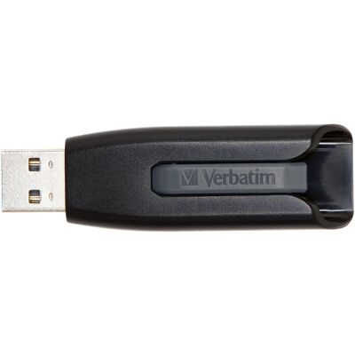 Verbatim Store 'n' Go V3 (32 Go, USB-A), Clé USB, Noir - Publicité Verbatim Store 'n' Go V3 (32 Go, USB-A), Clé USB, Noir - Publicité