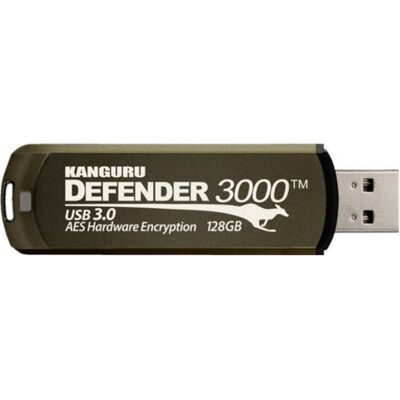 iStorage 64 Go Kangourou Defender 3000 (64 Go, USB-A), Clé USB, Or, Marron - Publicité iStorage 64 Go Kangourou Defender 3000 (64 Go, USB-A), Clé USB, Or, Marron - Publicité