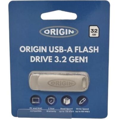 Origin Storage OSUSB-A-32GB (32 Go, USB-A), Clé USB, Argent - Publicité Origin Storage OSUSB-A-32GB (32 Go, USB-A), Clé USB, Argent - Publicité