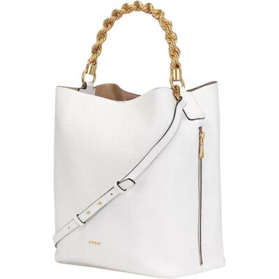 Guess, Femmes, Sac, Textile Bag, Ivory, HWAIDML2301, For Women, Blanc - Publicité Guess, Femmes, Sac, Textile Bag, Ivory, HWAIDML2301, For Women, Blanc - Publicité
