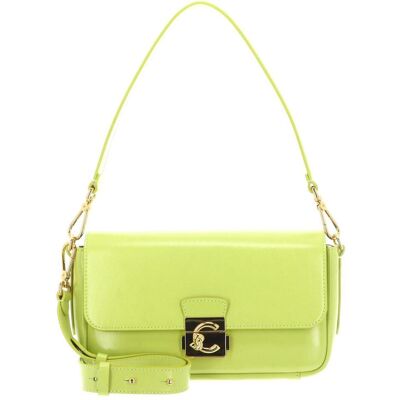Coccinelle, Femmes, Sac à main, C-Me Lock Shiny Smooth Handbag Leather, Vert - Publicité Coccinelle, Femmes, Sac à main, C-Me Lock Shiny Smooth Handbag Leather, Vert - Publicité