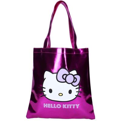 Vadobag, Filles, Sac, Sac de transport Sanrio Hello Kitty Metallic, Multicolore - Publicité Vadobag, Filles, Sac, Sac de transport Sanrio Hello Kitty Metallic, Multicolore - Publicité