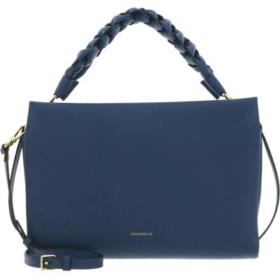 Coccinelle, Femmes, Sac à main, Boheme Grana Double Hand Bag, Bleu - Publicité Coccinelle, Femmes, Sac à main, Boheme Grana Double Hand Bag, Bleu - Publicité