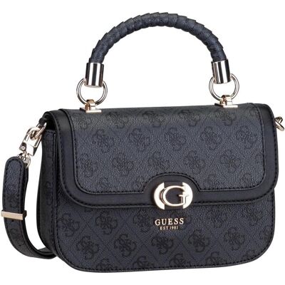 Guess, Femmes, Sac à main, Handtasche Orlina Logo Top Handle Flap, Gris - Publicité Guess, Femmes, Sac à main, Handtasche Orlina Logo Top Handle Flap, Gris - Publicité