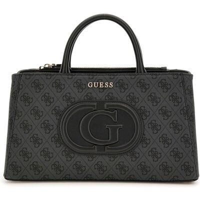 Guess, Femmes, Sac à main, 4584720, Noir, Gris - Publicité Guess, Femmes, Sac à main, 4584720, Noir, Gris - Publicité