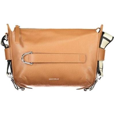 Coccinelle, Femmes, Sac à main, Gretel Ribbon Crossbody Bag Grained Leather, Marron - Publicité Coccinelle, Femmes, Sac à main, Gretel Ribbon Crossbody Bag Grained Leather, Marron - Publicité