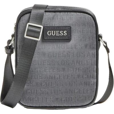 Guess, Hommes, Sac à main, Dan, Document Holder, Textile Crossbody Bag, Black, HMDLJCP0317, For, Noir - Publicité Guess, Hommes, Sac à main, Dan, Document Holder, Textile Crossbody Bag, Black, HMDLJCP0317, For, Noir - Publicité