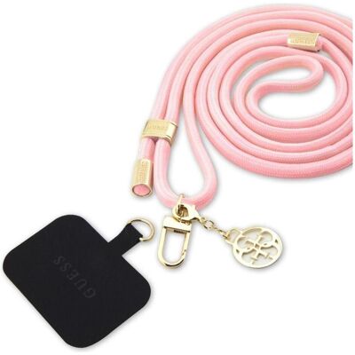 Guess GUUCNMG4EP Universal CBDY Cord belt rose/pink, Téléphone portable : accessoires, Pink - Publicité Guess GUUCNMG4EP Universal CBDY Cord belt rose/pink, Téléphone portable : accessoires, Pink - Publicité