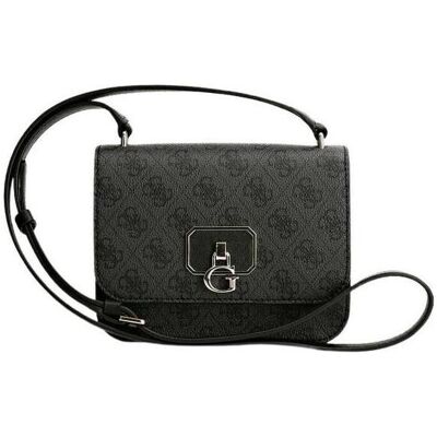 Guess, Femmes, Sac à main, Coal, Textile Crossbody Bag, Black, 79780, 18.5 x 14.5 x 7 cm, For W, Noir, Gris - Publicité Guess, Femmes, Sac à main, Coal, Textile Crossbody Bag, Black, 79780, 18.5 x 14.5 x 7 cm, For W, Noir, Gris - Publicité
