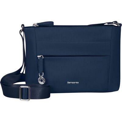 Samsonite Femmes, Sac à main, MOVE 5.0 H. SHOULDER BAG S 3 ZIP, Bleu - Publicité Samsonite Femmes, Sac à main, MOVE 5.0 H. SHOULDER BAG S 3 ZIP, Bleu - Publicité