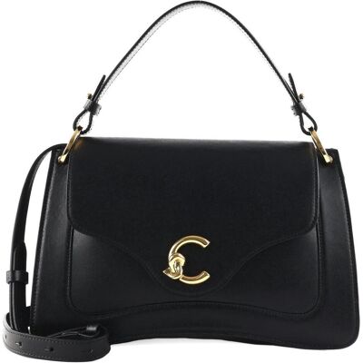 Coccinelle, Femmes, Sac à main, C-Me Calf Cock Handbag, Noir - Publicité Coccinelle, Femmes, Sac à main, C-Me Calf Cock Handbag, Noir - Publicité