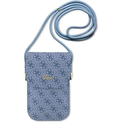 Guess, Sac à main, Torebka GUOWBP4SNSB niebieski/blue 4G Metal Script Logo, Bleu - Publicité Guess, Sac à main, Torebka GUOWBP4SNSB niebieski/blue 4G Metal Script Logo, Bleu - Publicité