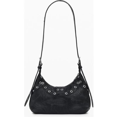 Desigual, Femmes, Sac à main, Moonstone Margot Mini Shoulder Bag, Noir - Publicité Desigual, Femmes, Sac à main, Moonstone Margot Mini Shoulder Bag, Noir - Publicité