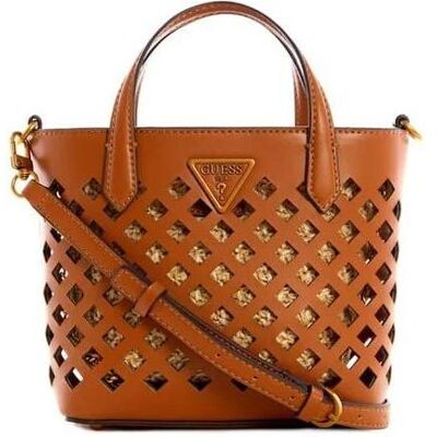 Guess, Femmes, Sac, Aqua Mini Shopper, Textile Handbag, Maroon, HWVB8566750, 23 x 17 x 8, Rouge, Marron - Publicité Guess, Femmes, Sac, Aqua Mini Shopper, Textile Handbag, Maroon, HWVB8566750, 23 x 17 x 8, Rouge, Marron - Publicité