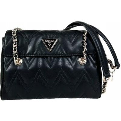 Guess, Femmes, Sac à main, Sac Bandoulière Eda - Noir, Noir - Publicité Guess, Femmes, Sac à main, Sac Bandoulière Eda - Noir, Noir - Publicité