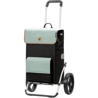 Andersen, Sac à commissions, Royal Shopper Solva, Noir, Vert - Publicité Andersen, Sac à commissions, Royal Shopper Solva, Noir, Vert - Publicité
