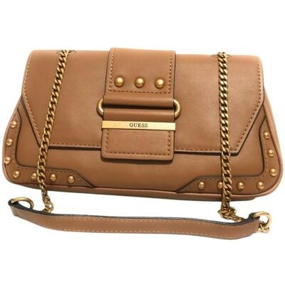 Guess, Femmes, Sac à main, Greta, Polyurethane, Textile Crossbody Bag, Cognac, hwvb81 29210, 16, Marron - Publicité Guess, Femmes, Sac à main, Greta, Polyurethane, Textile Crossbody Bag, Cognac, hwvb81 29210, 16, Marron - Publicité