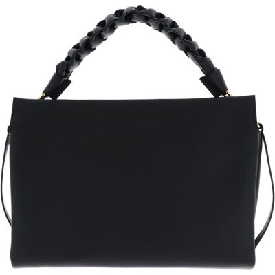 Coccinelle, Femmes, Sac à main, Boheme Grana Double Hand Bag, Noir - Publicité Coccinelle, Femmes, Sac à main, Boheme Grana Double Hand Bag, Noir - Publicité
