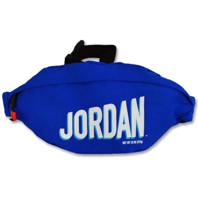 Air Jordan, Sac banane, MVP Flight Crossbody Bag, Bleu - Publicité Air Jordan, Sac banane, MVP Flight Crossbody Bag, Bleu - Publicité