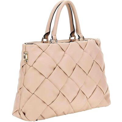 Guess, Femmes, Sac à main, 2674427, Pink, Beige - Publicité Guess, Femmes, Sac à main, 2674427, Pink, Beige - Publicité