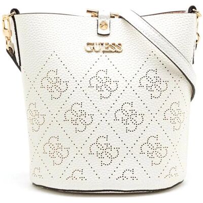 Guess, Femmes, Sac à main, 702292, Blanc - Publicité Guess, Femmes, Sac à main, 702292, Blanc - Publicité