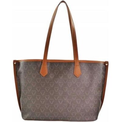 Valentino, Femmes, Sac à main, Sac Shopping Lady Re - Marron, Cuir, Marron - Publicité Valentino, Femmes, Sac à main, Sac Shopping Lady Re - Marron, Cuir, Marron - Publicité