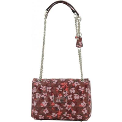 Guess, Femmes, Sac à main, Lola, Synthetic Leather, Textile Crossbody Bag, Floral, SF787421, Fo, Multicolore - Publicité Guess, Femmes, Sac à main, Lola, Synthetic Leather, Textile Crossbody Bag, Floral, SF787421, Fo, Multicolore - Publicité