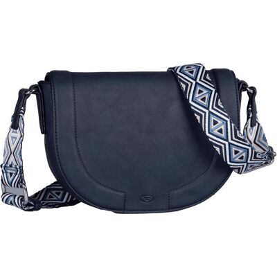 Tom Tailor, Femmes, Sac à main, Nani Saddle Bag, Bleu - Publicité Tom Tailor, Femmes, Sac à main, Nani Saddle Bag, Bleu - Publicité