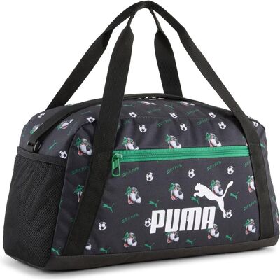 Puma, Unisexe, Sac, PHASE SUPER AOP Extra Small Sports Bag, Noir, (17 l) - Publicité Puma, Unisexe, Sac, PHASE SUPER AOP Extra Small Sports Bag, Noir, (17 l) - Publicité