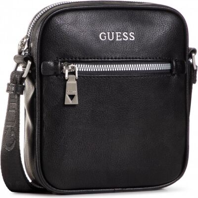 Guess, Hommes, Sac à main, Scala, Mini, Textile Crossbody Bag, Black, For Men, Noir - Publicité Guess, Hommes, Sac à main, Scala, Mini, Textile Crossbody Bag, Black, For Men, Noir - Publicité