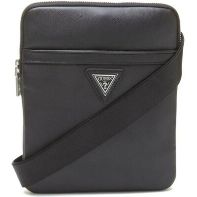 Guess, Hommes, Sac, Certosa, Textile Bag, For Men, Noir - Publicité Guess, Hommes, Sac, Certosa, Textile Bag, For Men, Noir - Publicité