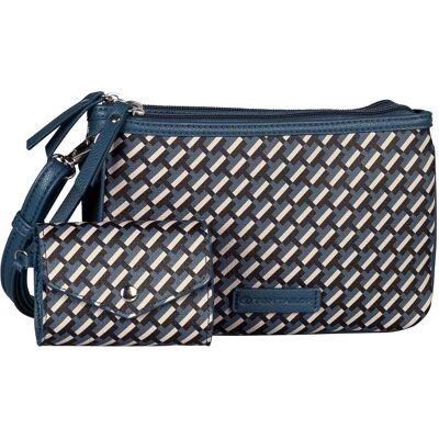 Tom Tailor, Femmes, Sac à main, Xenia Crossbody Bag, Bleu - Publicité Tom Tailor, Femmes, Sac à main, Xenia Crossbody Bag, Bleu - Publicité