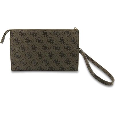Guess, Femmes, Sac à main, Torebka 4G Big Logo kopertówka na telefon brązowy, Marron - Publicité Guess, Femmes, Sac à main, Torebka 4G Big Logo kopertówka na telefon brązowy, Marron - Publicité