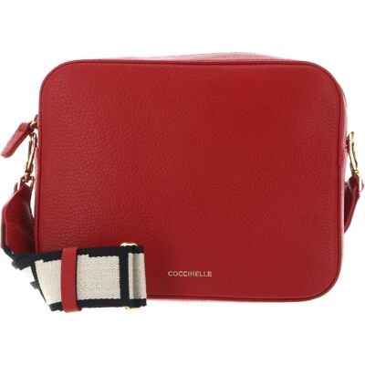 Coccinelle, Femmes, Sac à main, Tebe Crossover Bag, Rouge - Publicité Coccinelle, Femmes, Sac à main, Tebe Crossover Bag, Rouge - Publicité