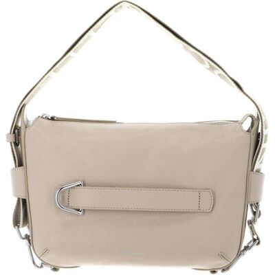 Coccinelle, Femmes, Sac à main, Gretel Ribbon Crossbody Bag Grained Leather, Beige - Publicité Coccinelle, Femmes, Sac à main, Gretel Ribbon Crossbody Bag Grained Leather, Beige - Publicité