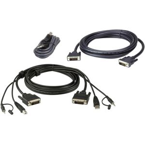 Aten 2L-7D02UDX3 Kit de câbles KVM, Câble pour commutateur KVM - Publicité Aten 2L-7D02UDX3 Kit de câbles KVM, Câble pour commutateur KVM - Publicité