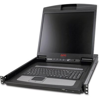 APC Console LCD 48,26cm 19 pouces, Commutateur KVM, Noir - Publicité APC Console LCD 48,26cm 19 pouces, Commutateur KVM, Noir - Publicité