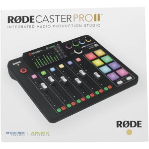 RØDE RODECaster Pro II (Studio et mixeur live), Table de mixage, Noir - Publicité RØDE RODECaster Pro II (Studio et mixeur live), Table de mixage, Noir - Publicité