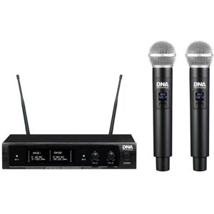 DNA DJ DUAL VOCAL drahtlose Gesangsmikrofone, Microphone - Publicité DNA DJ DUAL VOCAL drahtlose Gesangsmikrofone, Microphone - Publicité