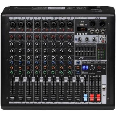 No Name DNA HLC 8 MK2 Mélangeur de son analogique 8 canaux U, Table de mixage - Publicité No Name DNA HLC 8 MK2 Mélangeur de son analogique 8 canaux U, Table de mixage - Publicité
