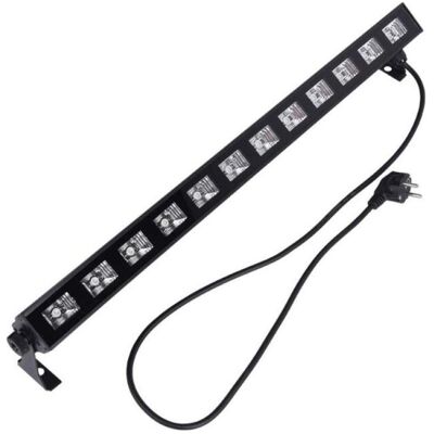 No Name LIGHT4ME UV BAR 12 listwa LED belka ultrafioletowa (36 W, LED), Éclairage de scène, Noir - Publicité No Name LIGHT4ME UV BAR 12 listwa LED belka ultrafioletowa (36 W, LED), Éclairage de scène, Noir - Publicité