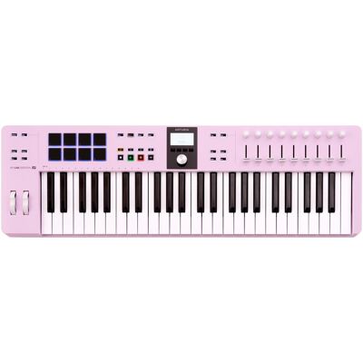 Arturia KeyLAB Essential mk3 49 Rose Quartz (Clavier), Contrôleur MIDI, Rose - Publicité Arturia KeyLAB Essential mk3 49 Rose Quartz (Clavier), Contrôleur MIDI, Rose - Publicité
