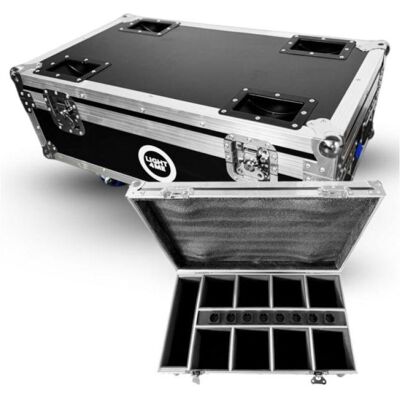 No Name LIGHT4ME ACCU PAR 6x10W CASE 8IN1 mallette de transport (10 W, LED), Éclairage de scène, Noir - Publicité No Name LIGHT4ME ACCU PAR 6x10W CASE 8IN1 mallette de transport (10 W, LED), Éclairage de scène, Noir - Publicité