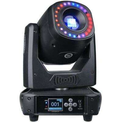 No Name LIGHT4ME FOCUS 100 SPOT RING LED Tête mobile (LED), Éclairage de scène - Publicité No Name LIGHT4ME FOCUS 100 SPOT RING LED Tête mobile (LED), Éclairage de scène - Publicité