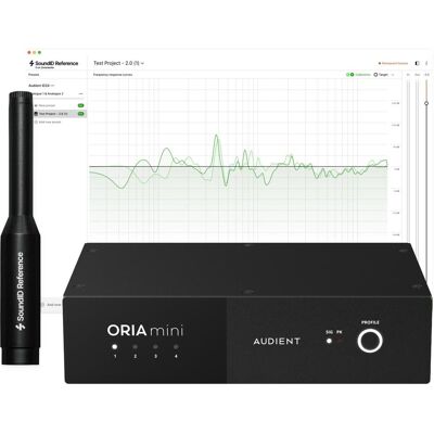 Audient ORIA Mini - SoundID Reference Complete Bundle, Contrôleur MIDI, Noir - Publicité Audient ORIA Mini - SoundID Reference Complete Bundle, Contrôleur MIDI, Noir - Publicité