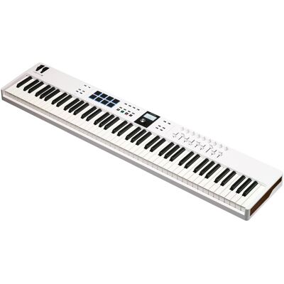 Arturia KeyLab Essential 88 mk3 (Clavier), Contrôleur MIDI, Noir, Blanc - Publicité Arturia KeyLab Essential 88 mk3 (Clavier), Contrôleur MIDI, Noir, Blanc - Publicité