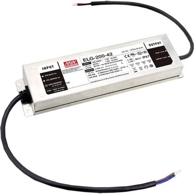 MeanWell, Éclairage : accessoires, MEAN WELL ELG-200-48AB-3Y, 200 W, IP65, 110 - 230 V, 4,16 A, 48 V, 71 mm - Publicité MeanWell, Éclairage : accessoires, MEAN WELL ELG-200-48AB-3Y, 200 W, IP65, 110 - 230 V, 4,16 A, 48 V, 71 mm - Publicité